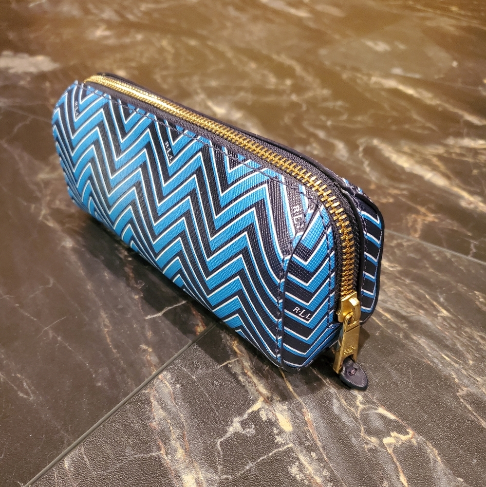 Lauren Ralph Lauren cosmetic travel pouch